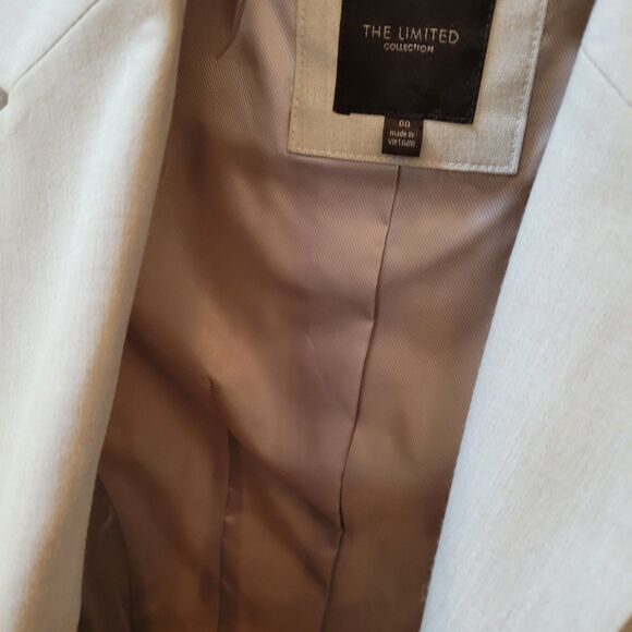 The Limited Womens Size  00/ 2 Beige Pant / Suit Jacket Set RN54974 - Picture 9 of 16